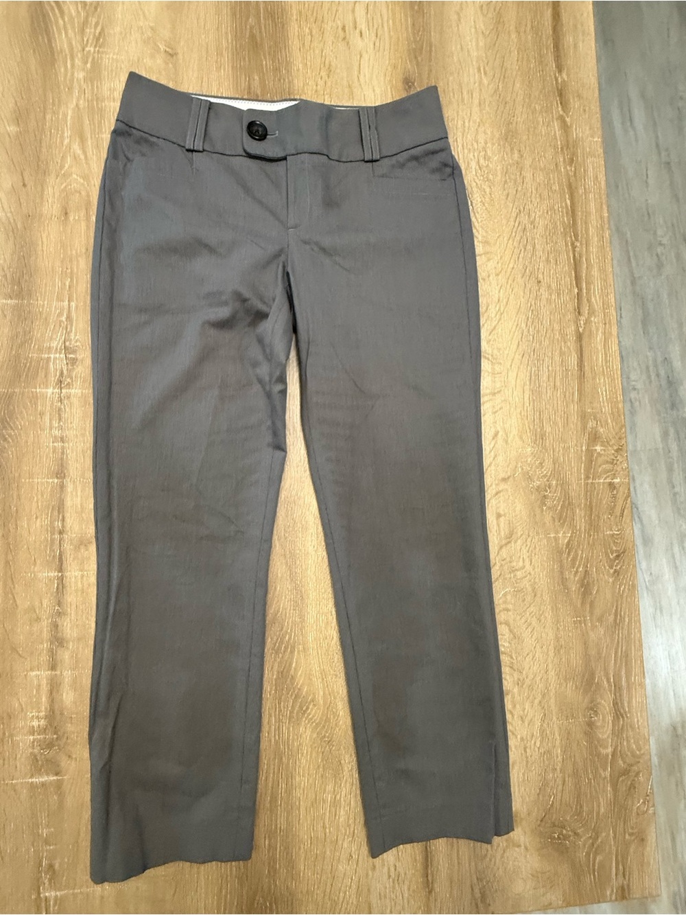 Banana Republic Gray Women's Straight Dress Trousers